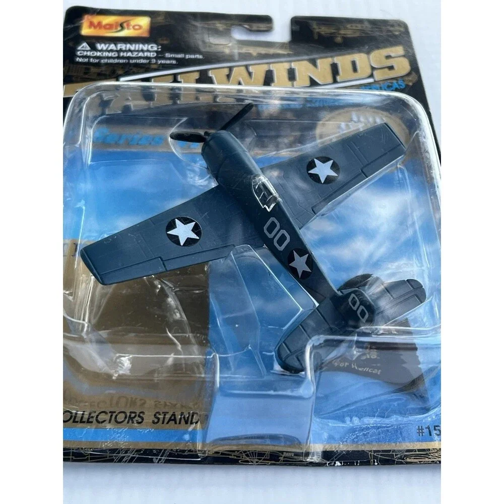 American Grumman F6F Hellcat Diecast Military Airplane Maisto Tailwinds
